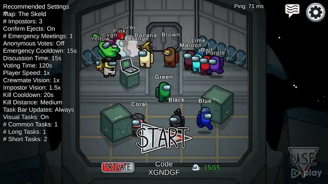 Among Us (Mod Menu) screenshot 4