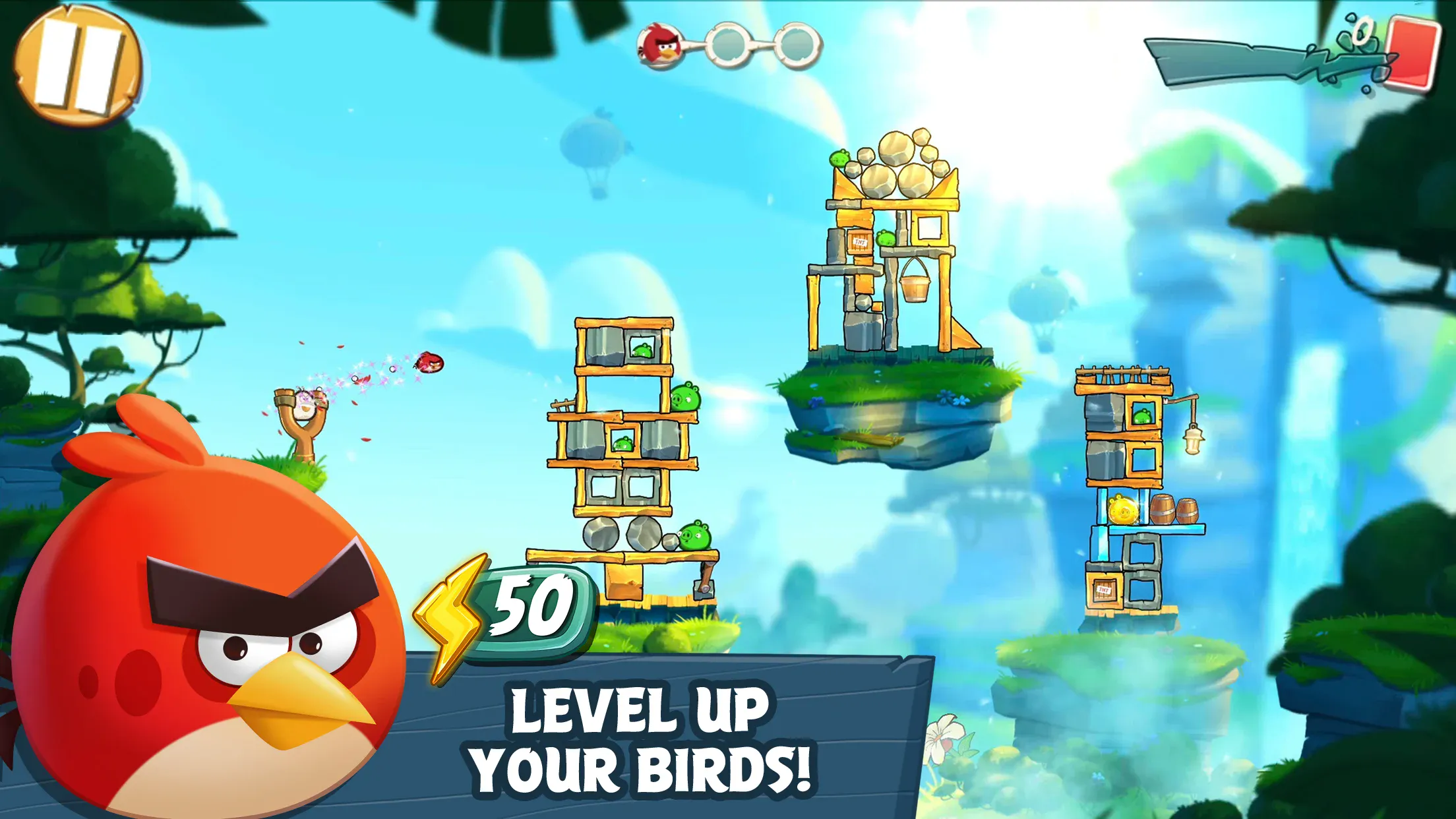 Angry Birds 2 (Unlimited Gems) screenshot 2