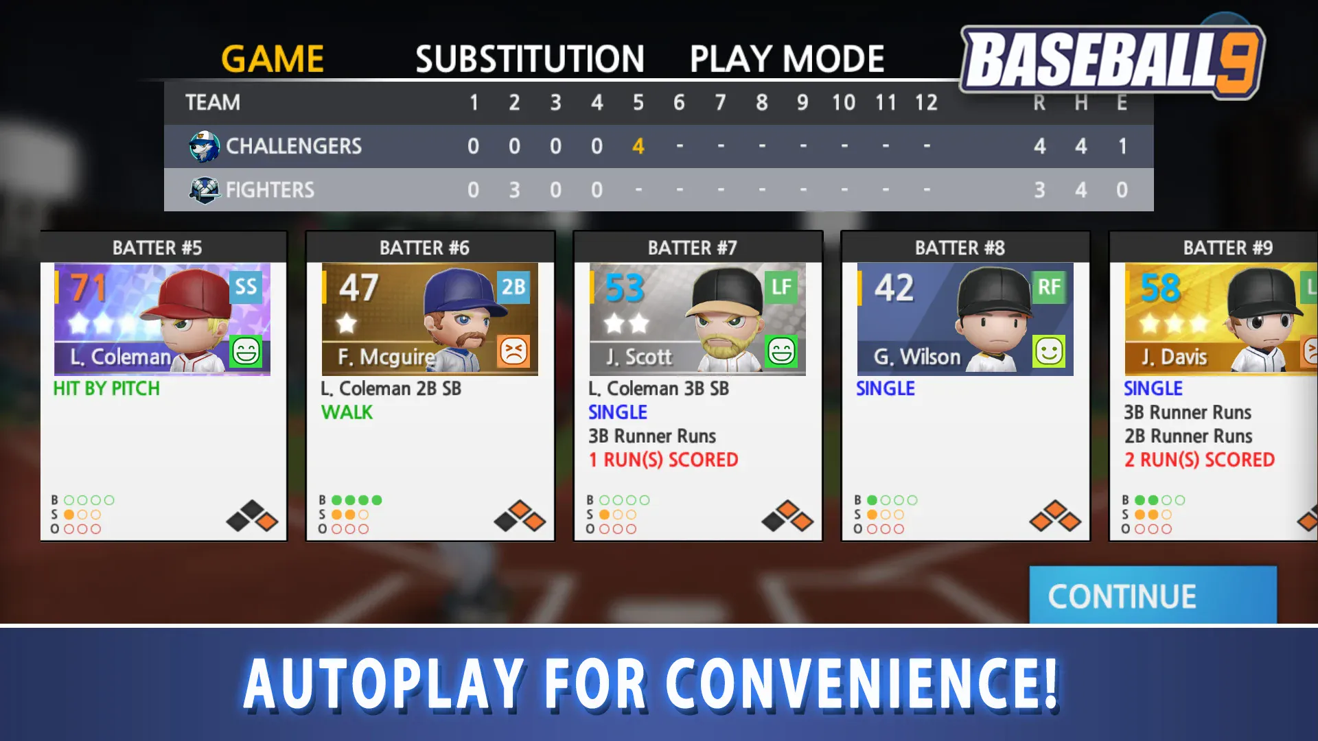 BASEBALL 9 (Unlimited Money) screenshot 7
