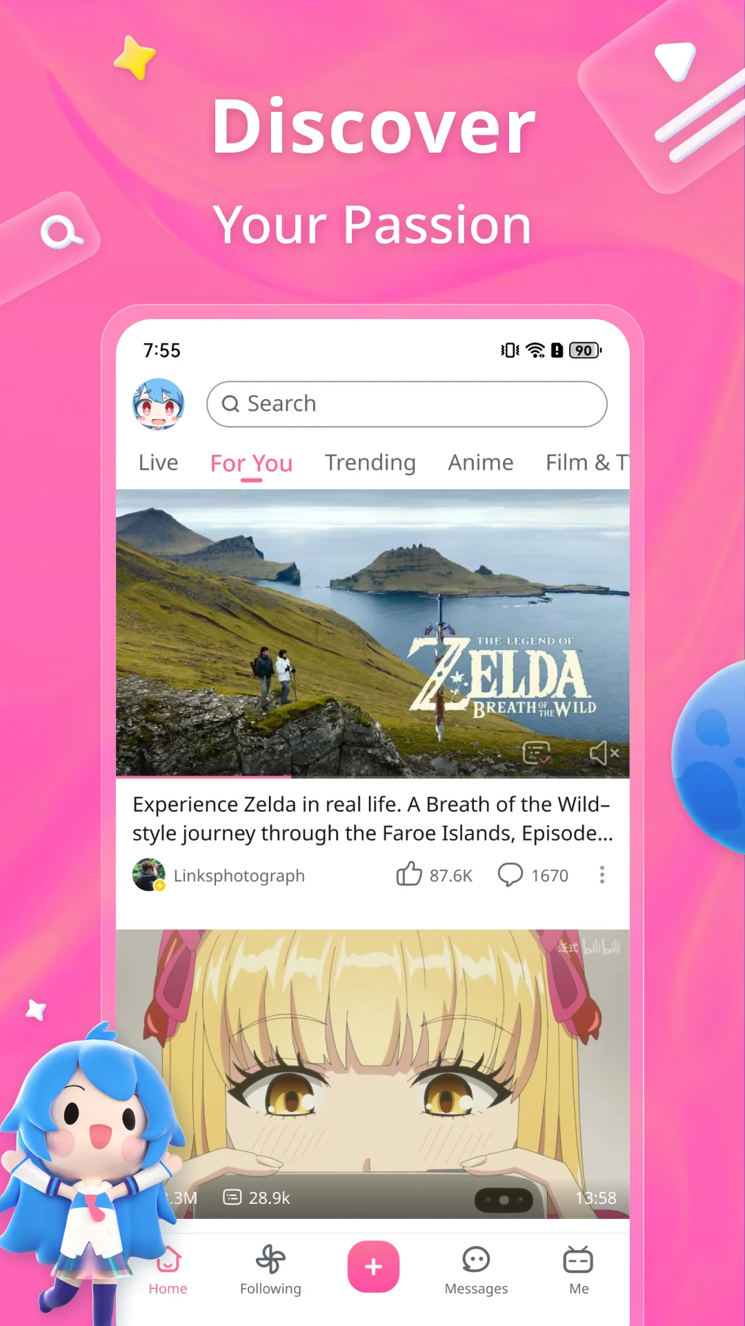Bilibili (Premium Unlocked) screenshot 1