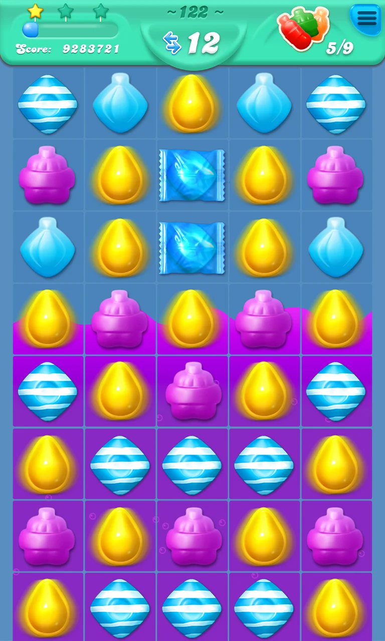 Candy Crush Soda Saga (Many Moves) screenshot 2