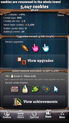 Cookie Clicker APK (Unlimited Upgrades) screenshot 3