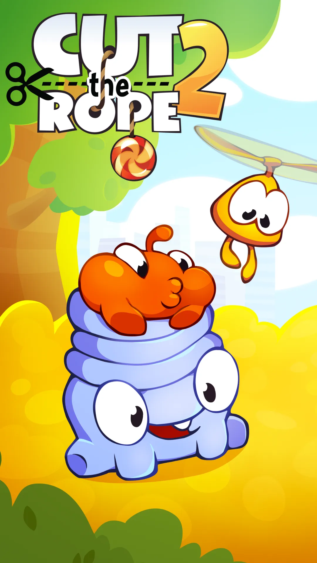 Cut the Rope 2 (Unlimited Candy Coins) screenshot 1