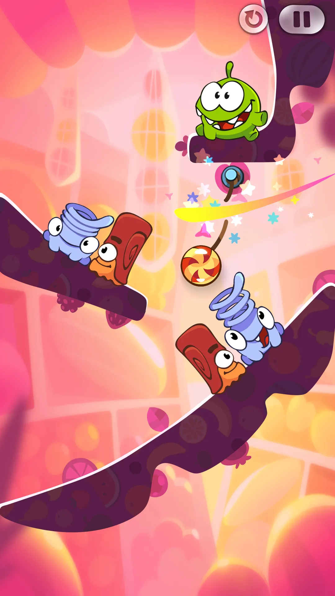 Cut the Rope 2 (Unlimited Candy Coins) screenshot 6