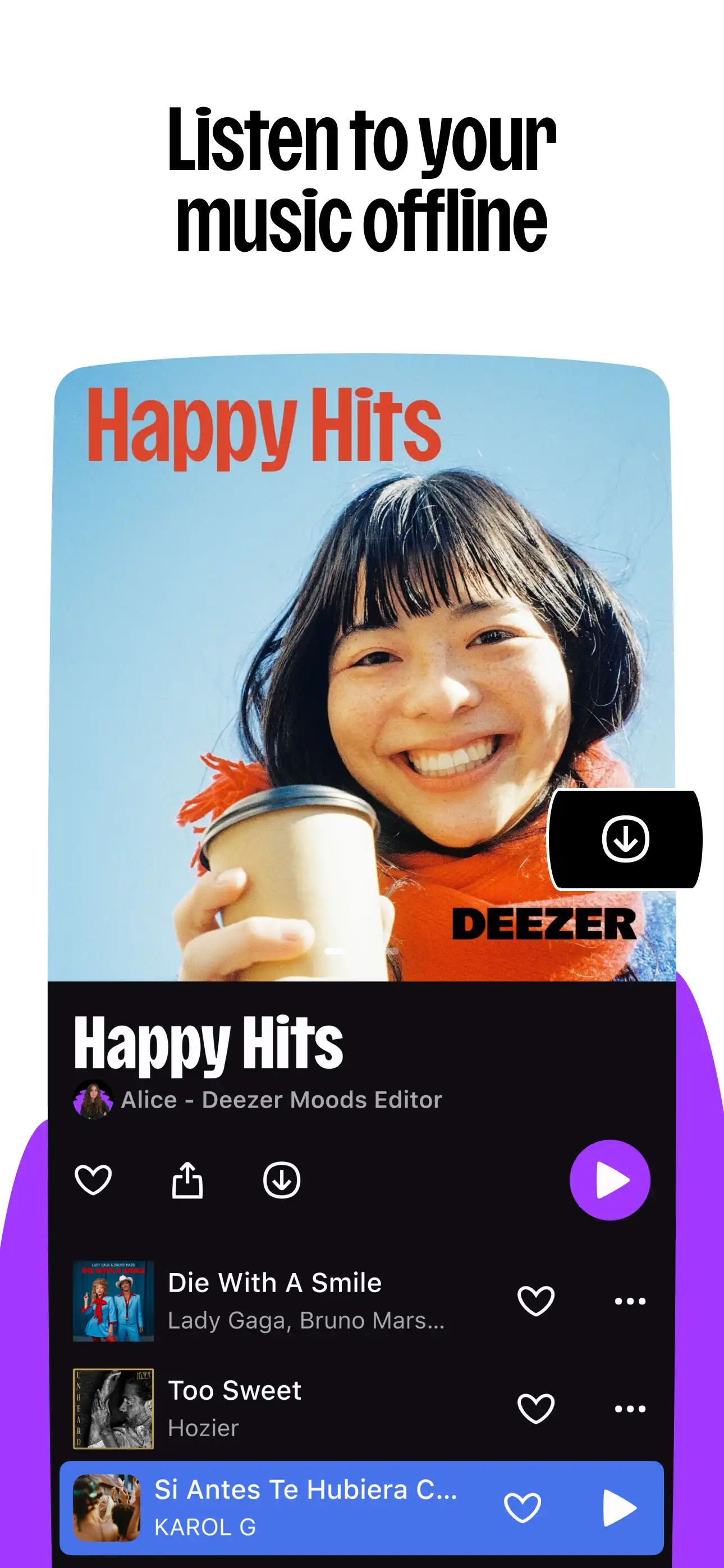Deezer (Premium Unlocked) screenshot 6