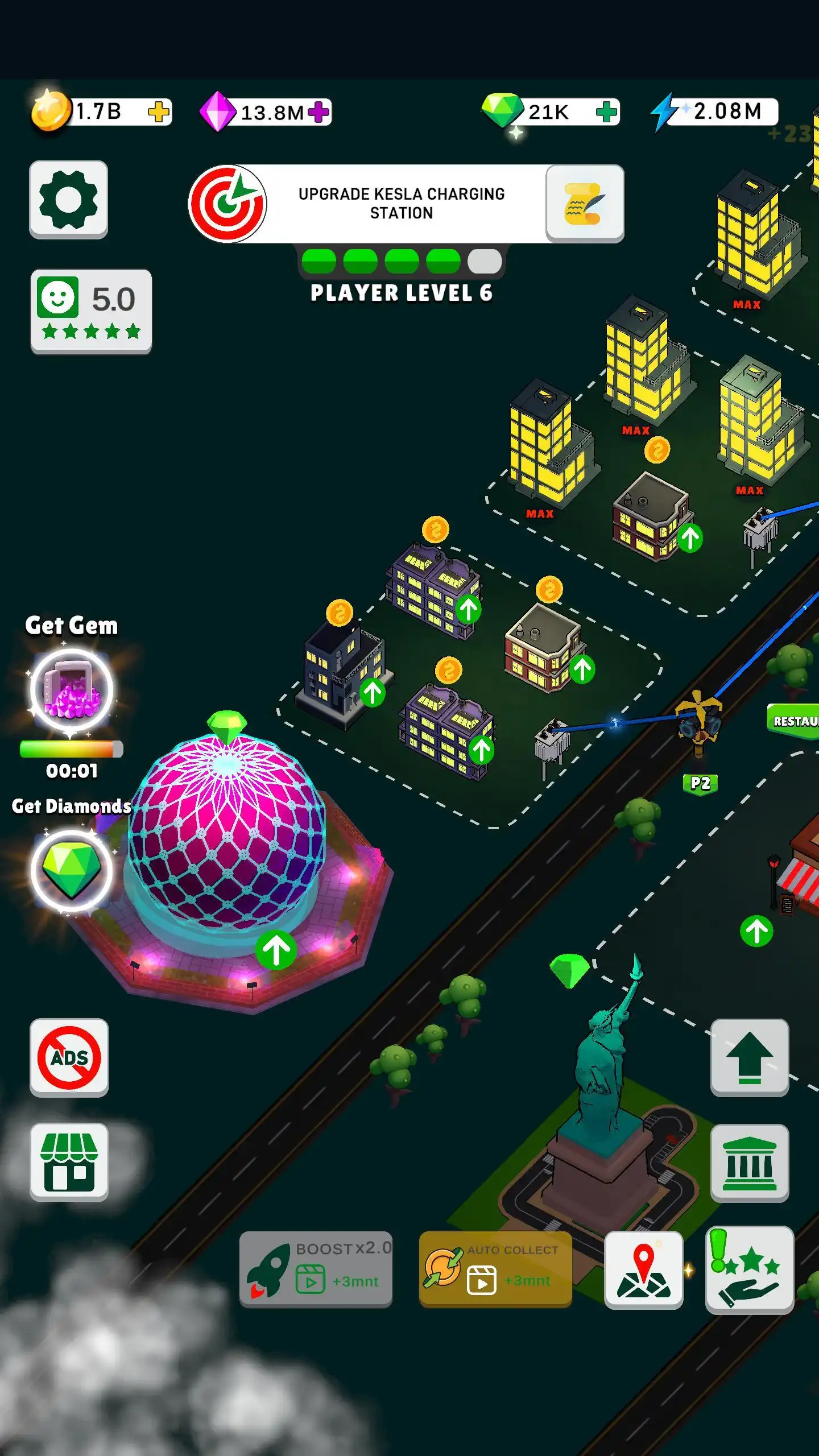 Electric City (Free Shopping) screenshot 2