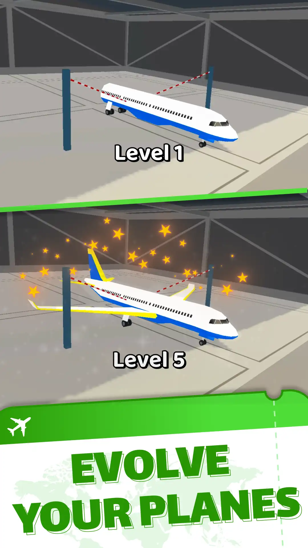 Epic Plane Evolution (Unlimited Coins) screenshot 4