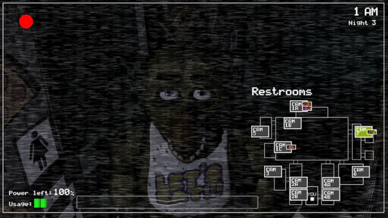 Five Nights at Freddy's (Unlimited Power & Full Camera Access) screenshot 2