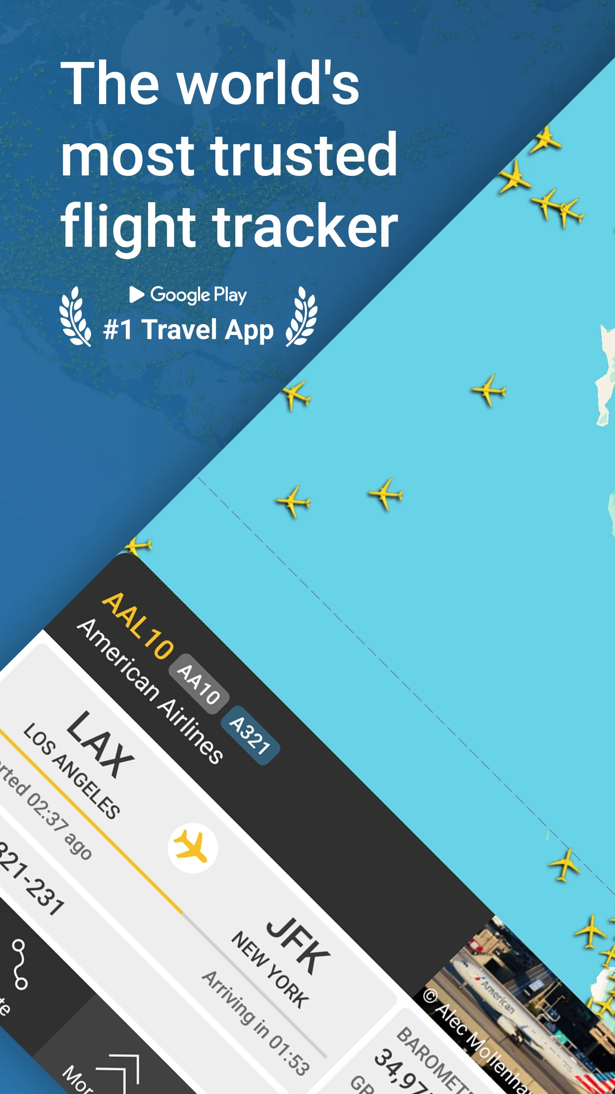 Flightradar24 (Premium Unlocked) screenshot 1