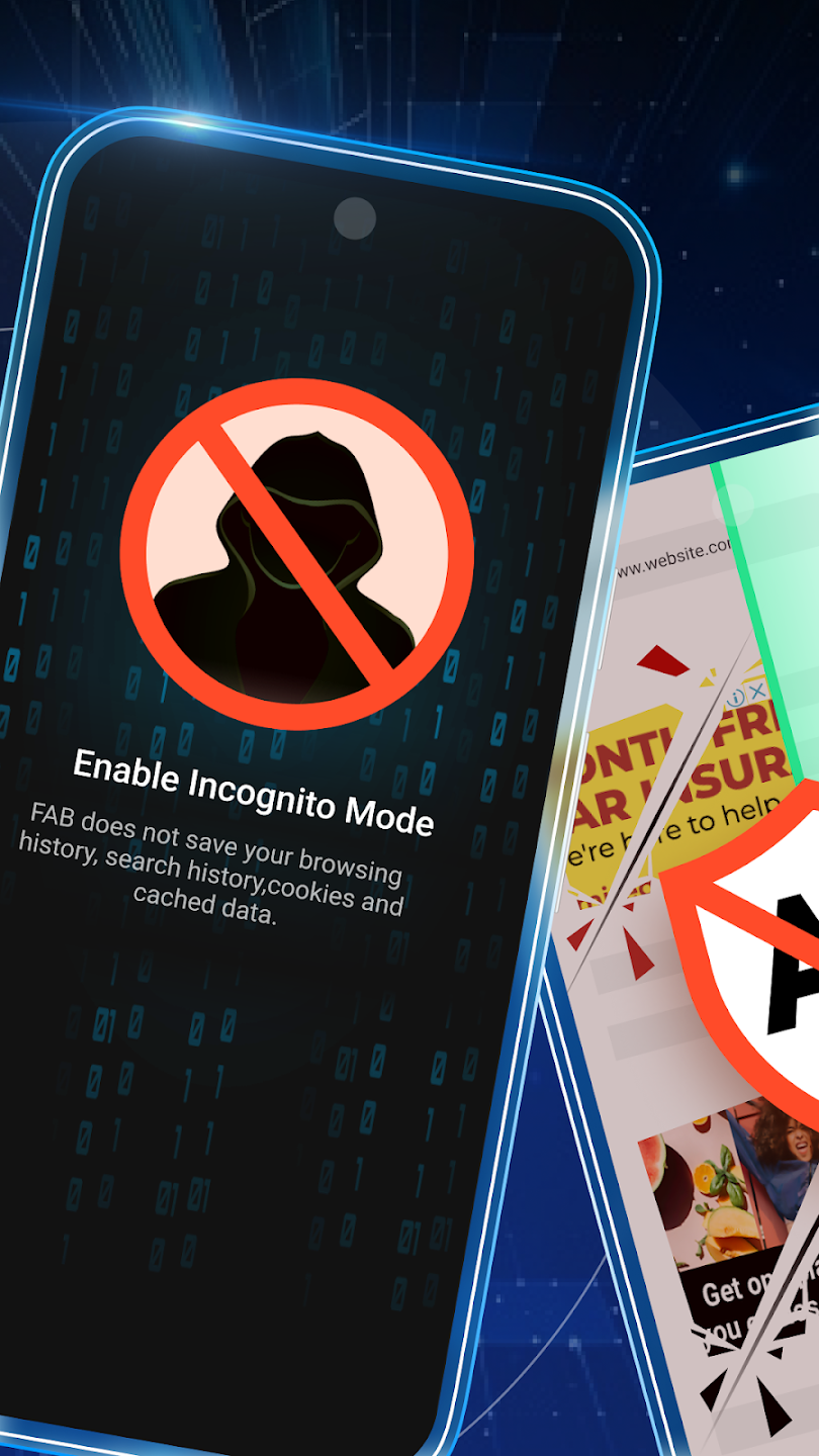 Free Adblocker Browser (Premium Unlocked) screenshot 2