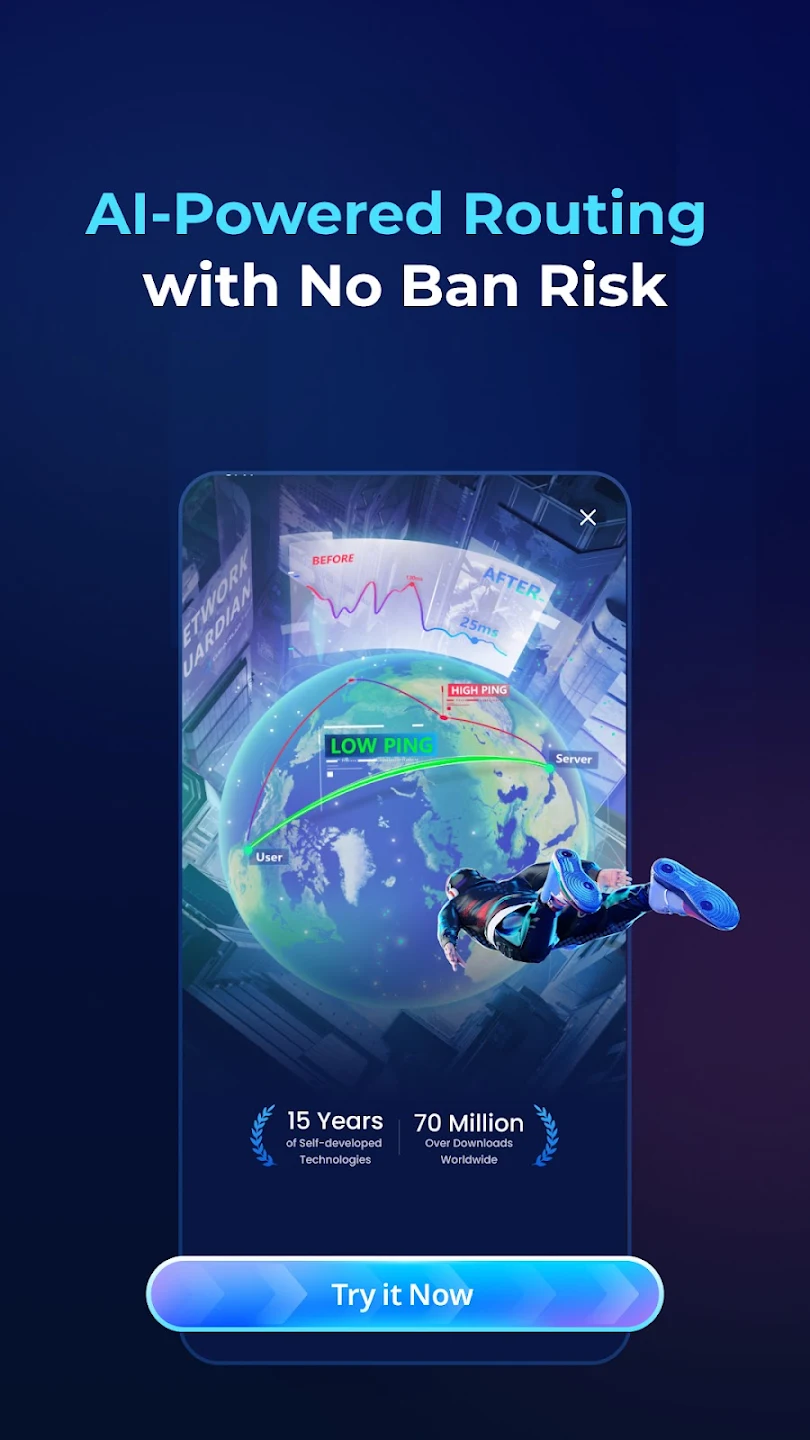 GearUP Booster (Lower Lag) screenshot 4