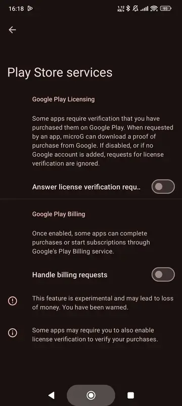 GMSCore (MicroG) (Premium Unlocked) screenshot 1