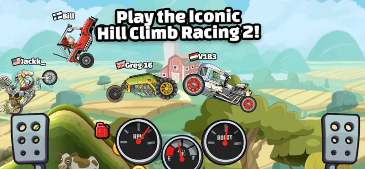 Hill Climb Racing 2 (Unlimited Money & Cars) screenshot 5
