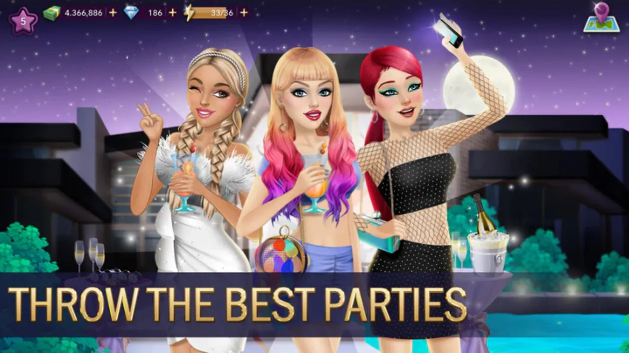 Hollywood Story® - Fashion Star (Unlimited Diamonds & Unlocked All Fashion Items) screenshot 2