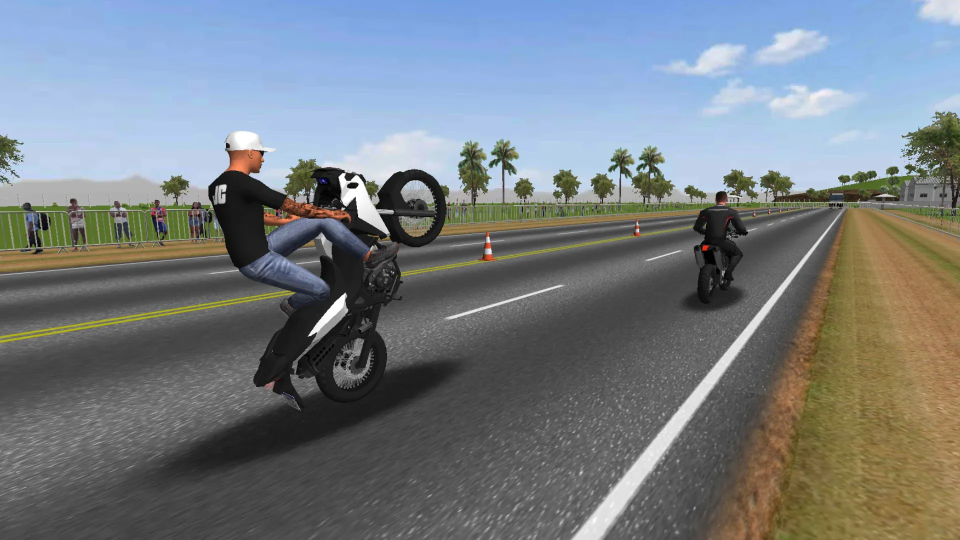 Moto Wheelie 3D (Unlocked Motorbikes) screenshot 2