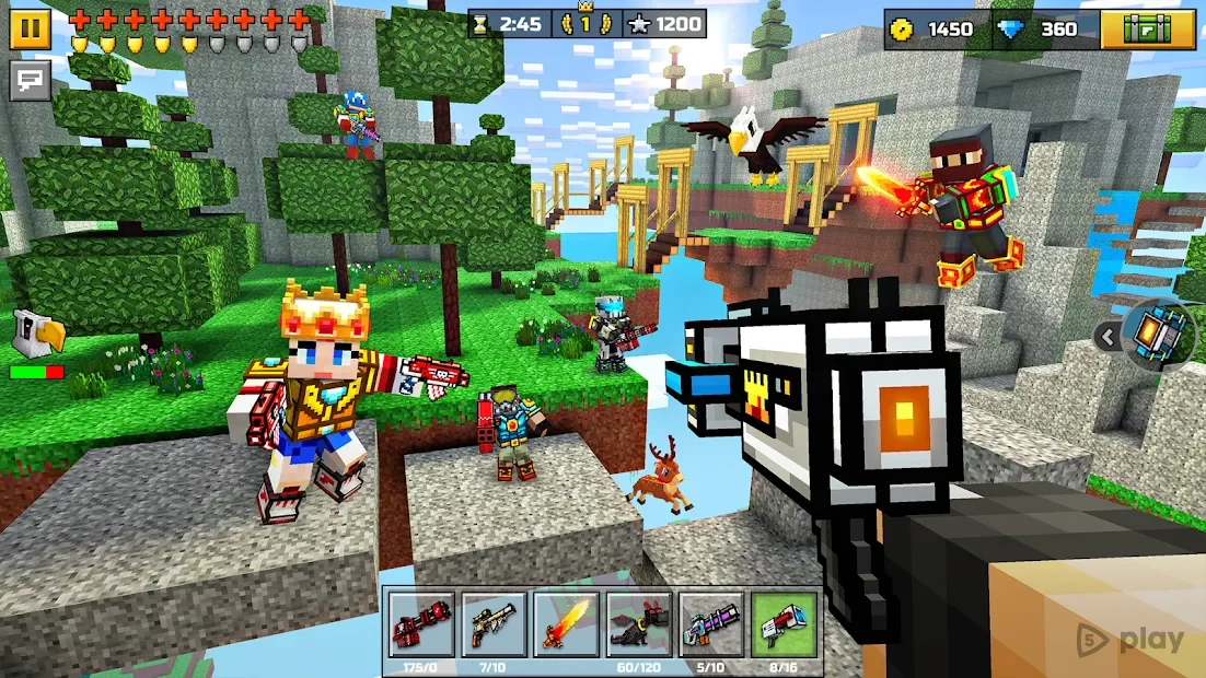 Pixel Gun 3D (Unlimited Bullets) screenshot 1