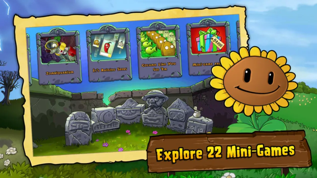 Plants vs. Zombies FREE (Unlimited Sunlight & Unlocked All Plants) screenshot 4