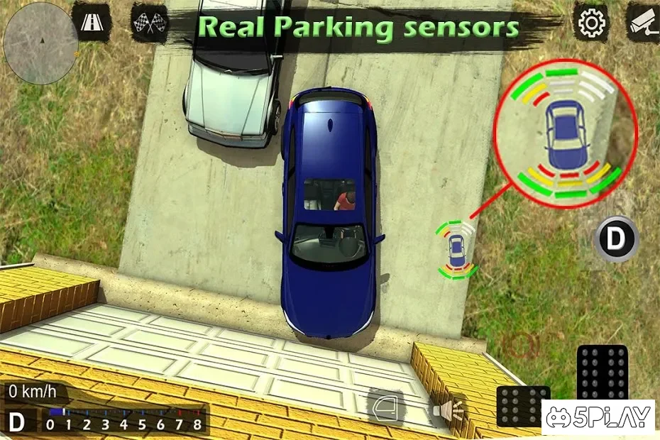 Real Car Parking HD (Unlimited Cars & Parking Features) screenshot 2