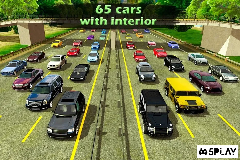 Real Car Parking HD (Unlimited Cars & Parking Features) screenshot 4