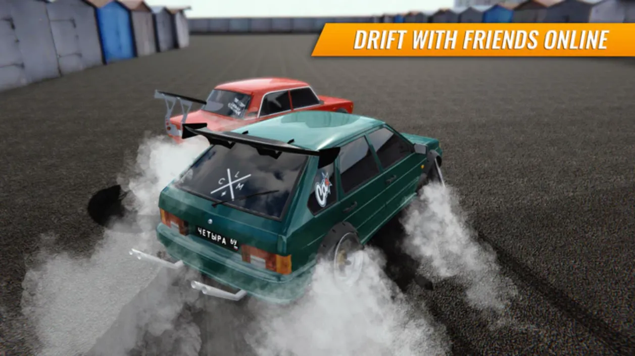 Russian Car Drift (Unlimited Money & Customization) screenshot 5