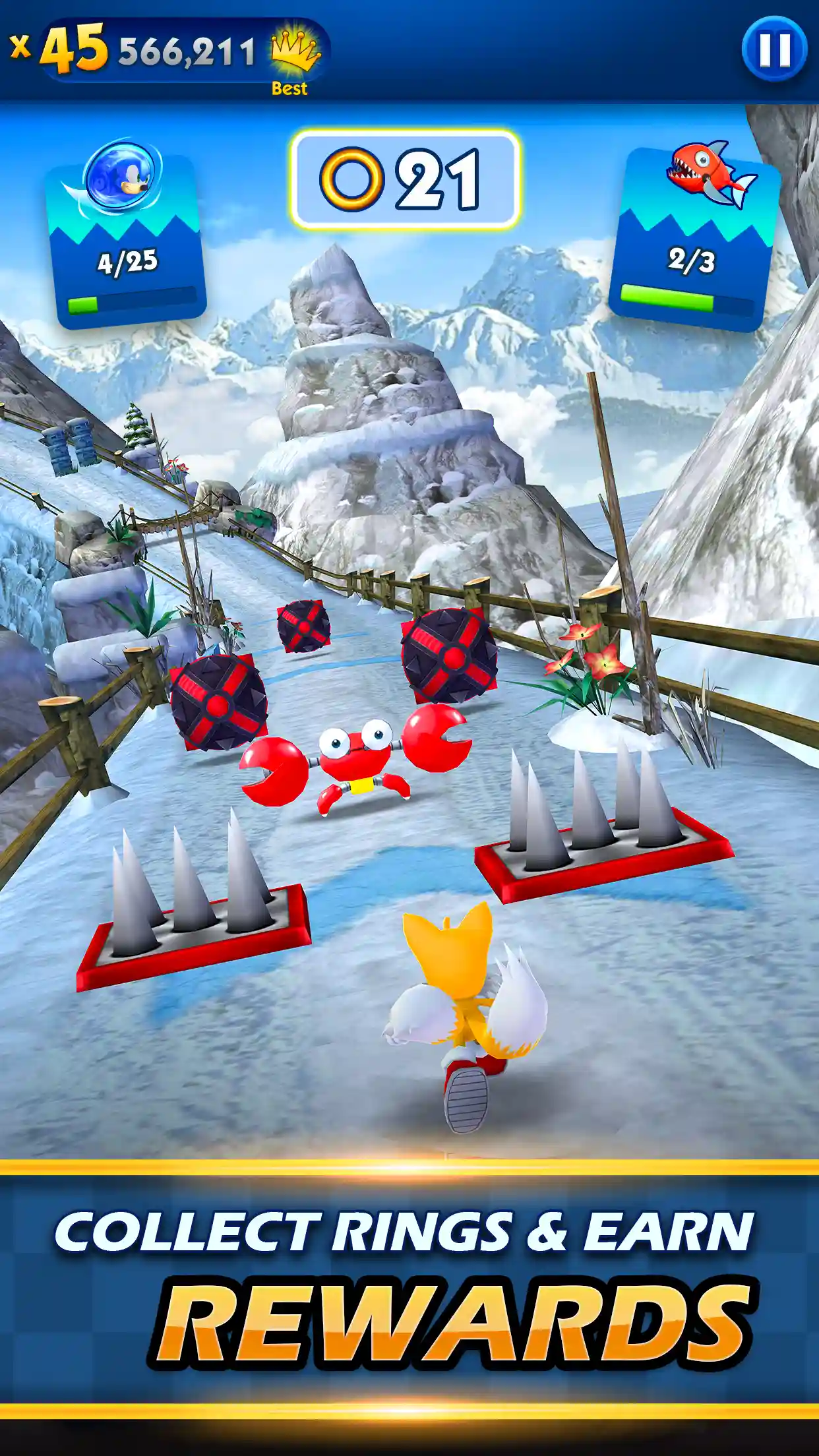 Sonic Dash (Unlimited Money) screenshot 4