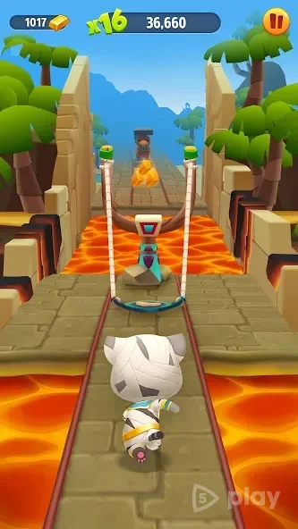 Talking Tom Gold Run (Hack & Unlimited Currency) screenshot 4