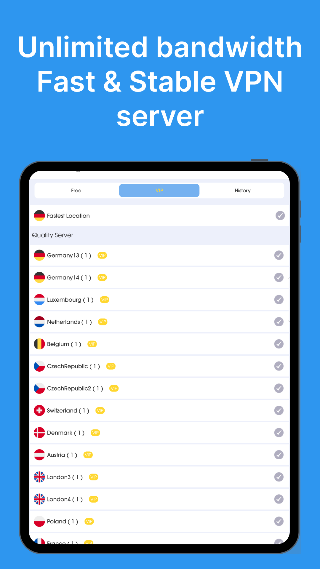 VPN - Super Unlimited Proxy (Premium Unlocked) screenshot 7