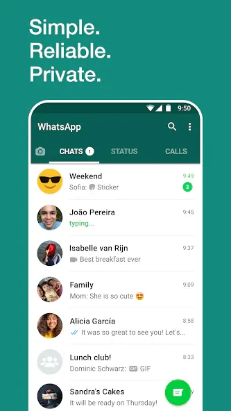 WhatsApp Messenger (No Ads) screenshot 1