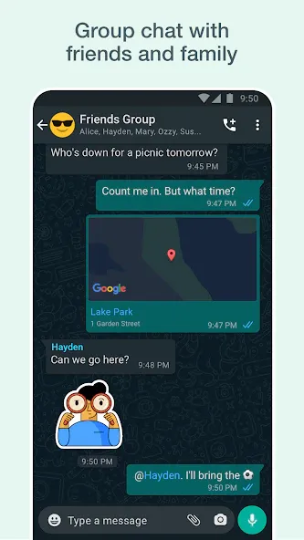WhatsApp Messenger (No Ads) screenshot 4
